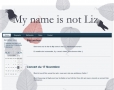 My name is not Liz