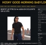 Hosny de Good Morning Babylones